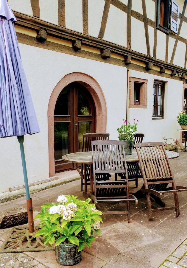 GITE A LA PETITE FONTAINE-PLAIN PIED-MAISON ALSACIENNE RENOVEE AVEC PASSION-4 PERS-3nuitées minimum Langensoultzbach Exterior foto